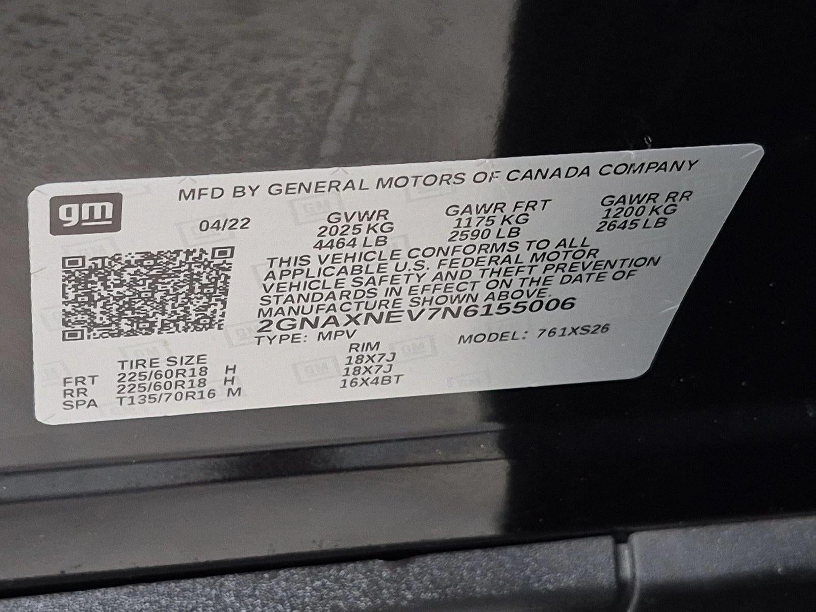 2022 Chevrolet Equinox Premier