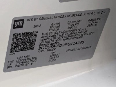 2023 Chevrolet Silverado 1500 LT Trail Boss