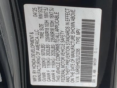 2025 Honda CR-V Hybrid Sport-L