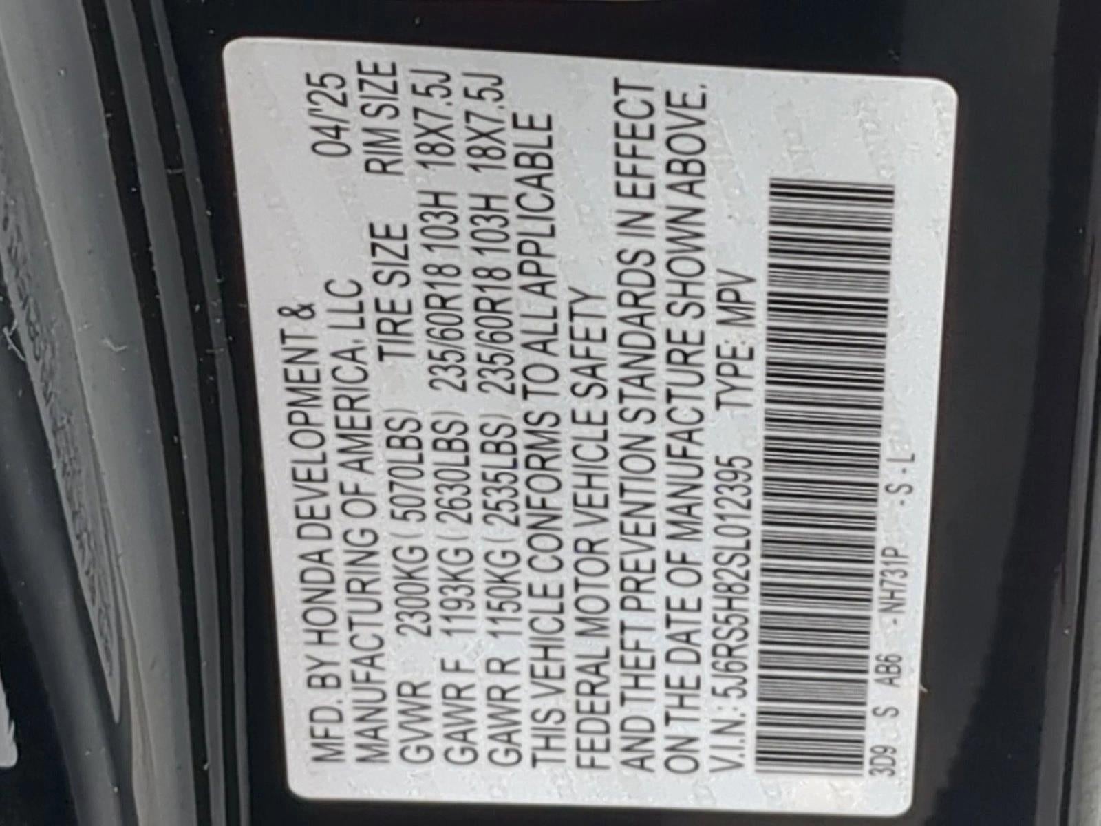 2025 Honda CR-V Hybrid Sport-L