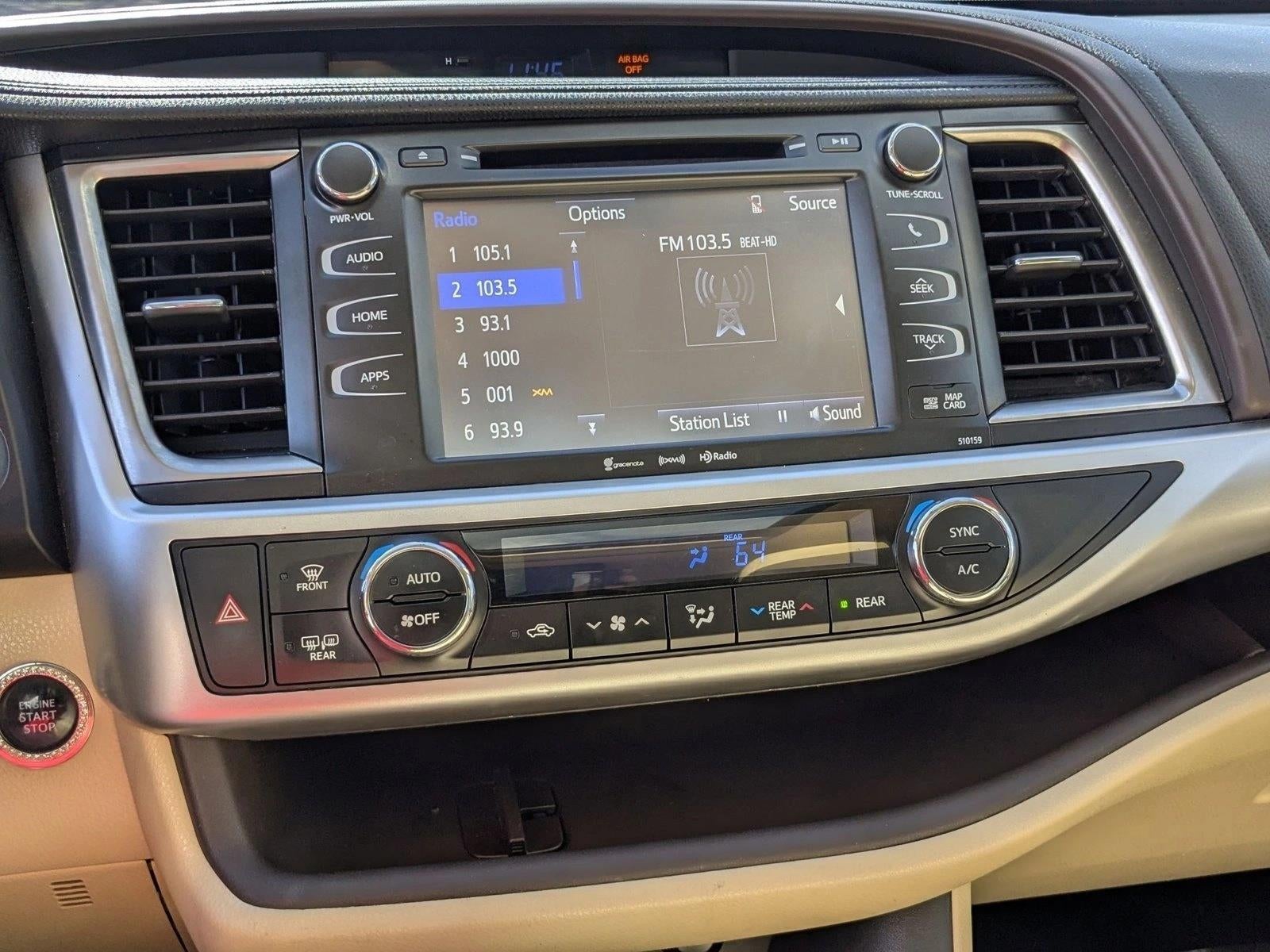 2016 Toyota Highlander XLE