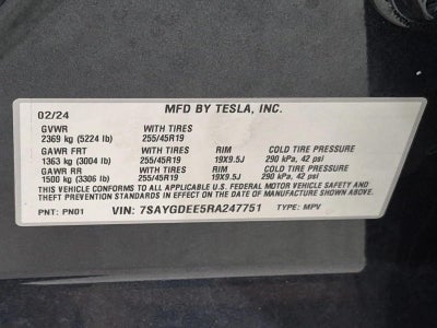 2024 Tesla Model Y Long Range