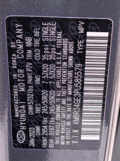 2023 Hyundai Palisade XRT