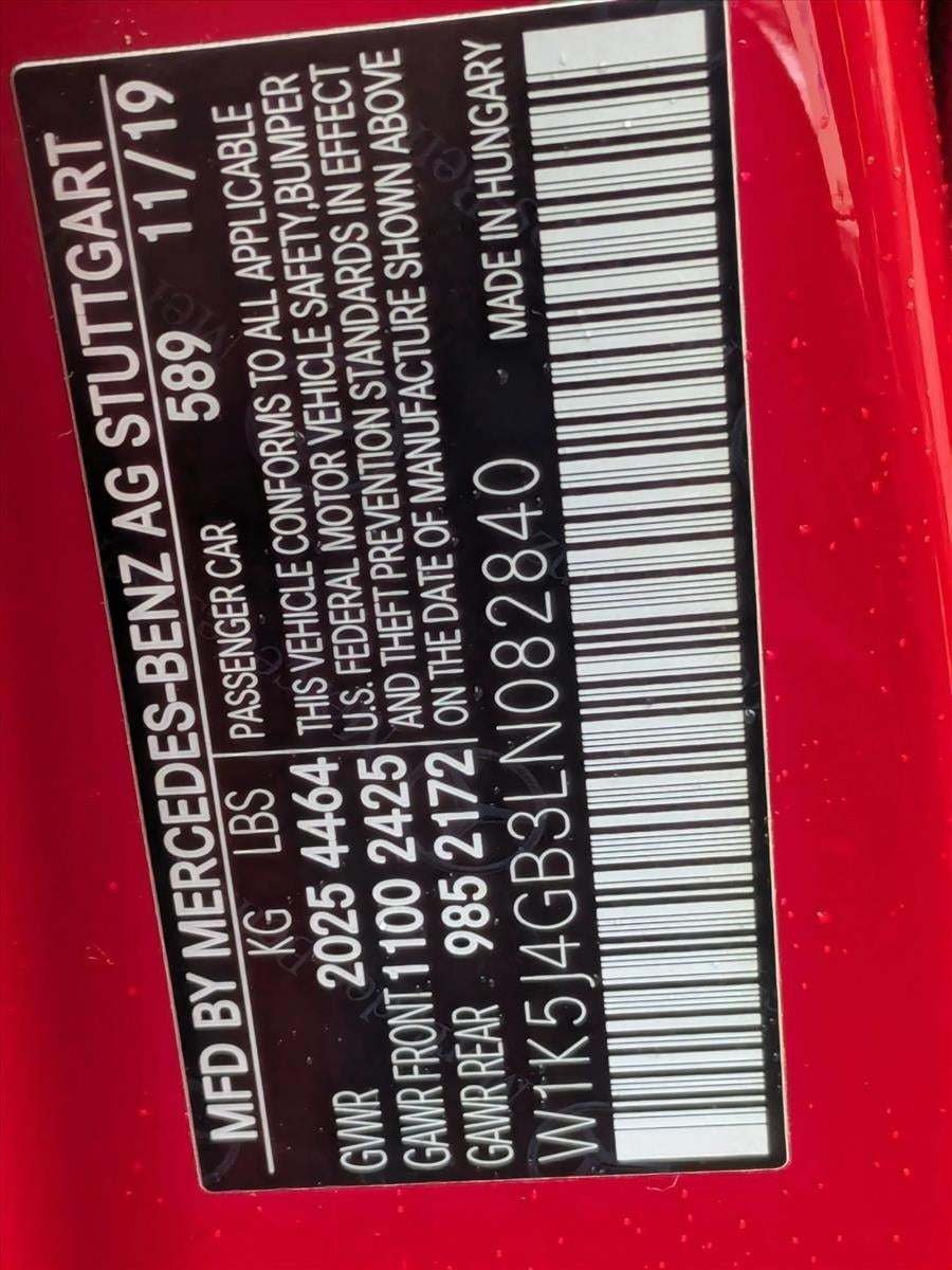 2020 Mercedes-Benz CLA CLA 250