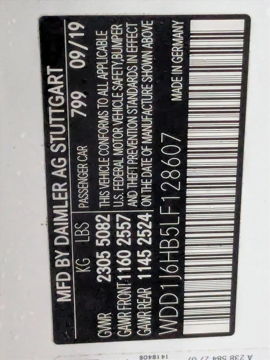 2020 Mercedes-Benz E-Class E 450