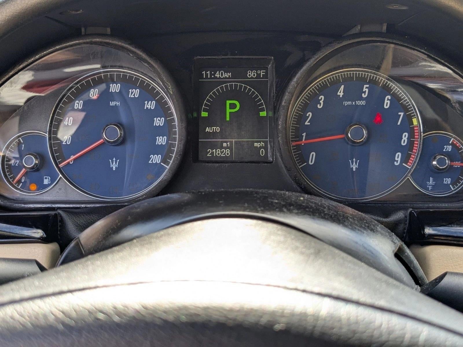 2015 Maserati GranTurismo MC