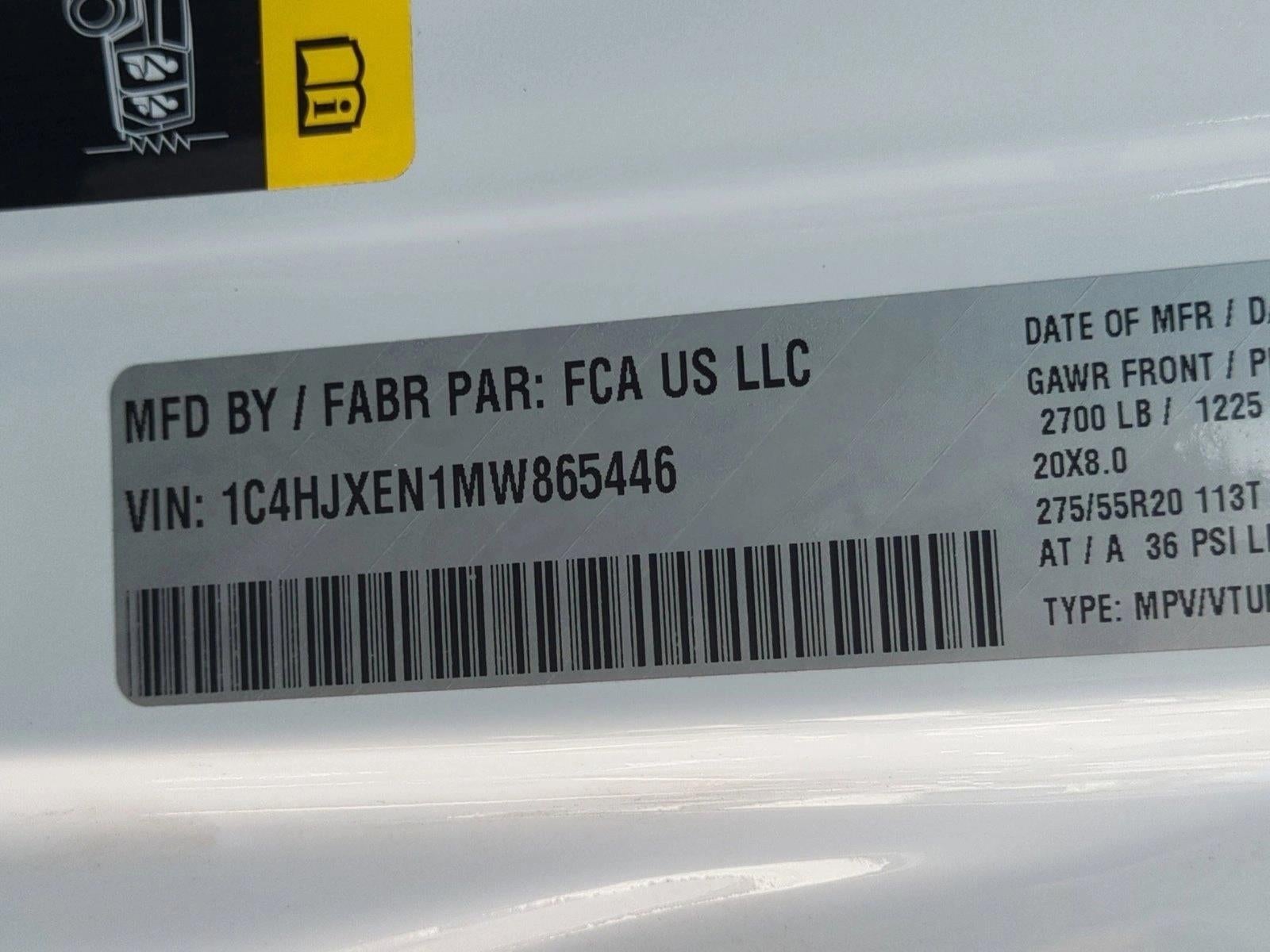 2021 Jeep Wrangler Unlimited Sahara