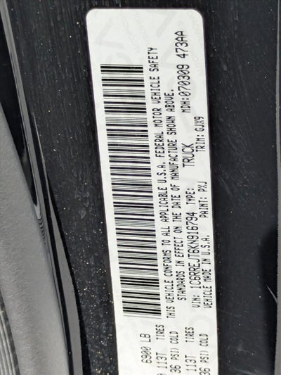 2019 RAM 1500 Laramie Crew Cab 4x2 5'7" Box