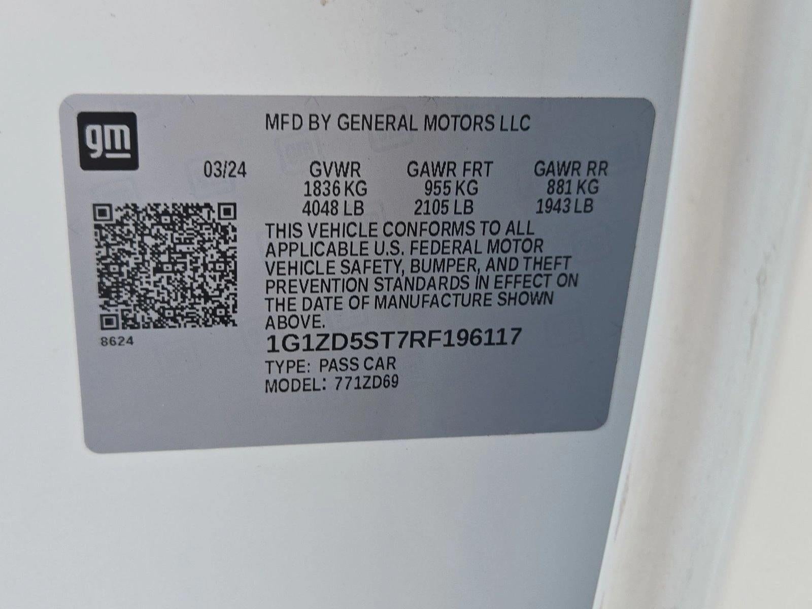 2024 Chevrolet Malibu 1LT