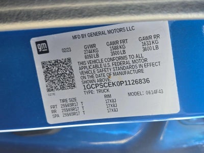 2023 Chevrolet Colorado 2WD LT