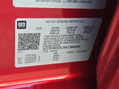 2021 GMC Sierra 1500 Elevation
