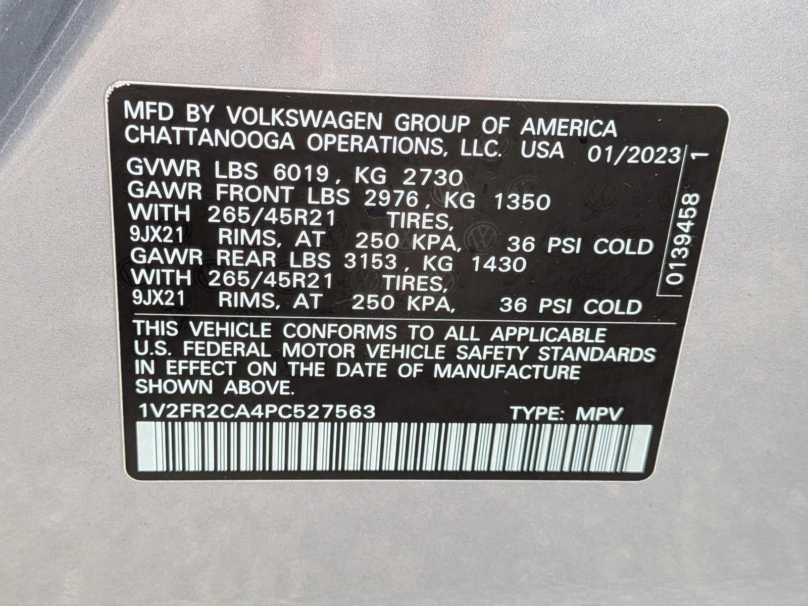2023 Volkswagen Atlas 3.6L V6 SEL Premium R-Line