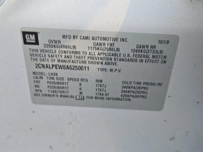 2010 Chevrolet Equinox LT w/2LT