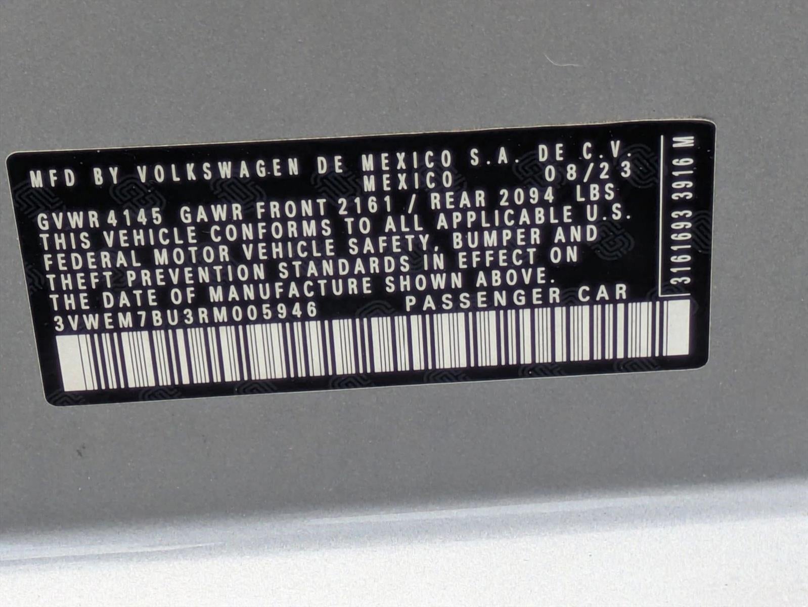 2024 Volkswagen Jetta SE