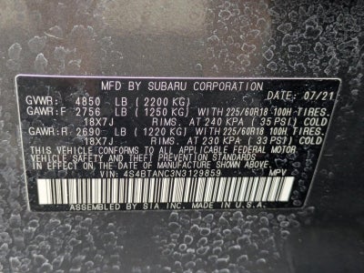 2022 Subaru Outback Limited