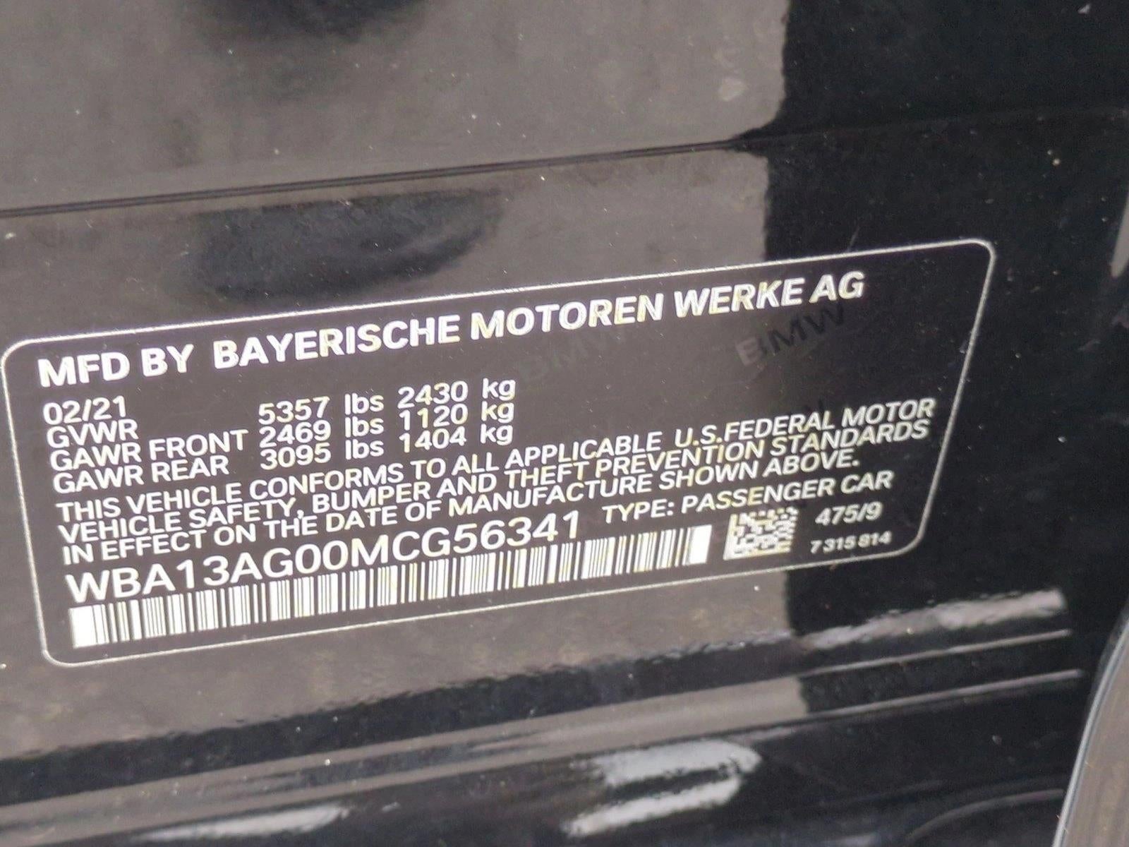 2021 BMW 5 Series 530e