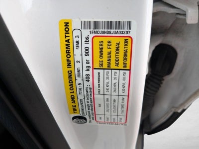 2018 Ford Escape SEL