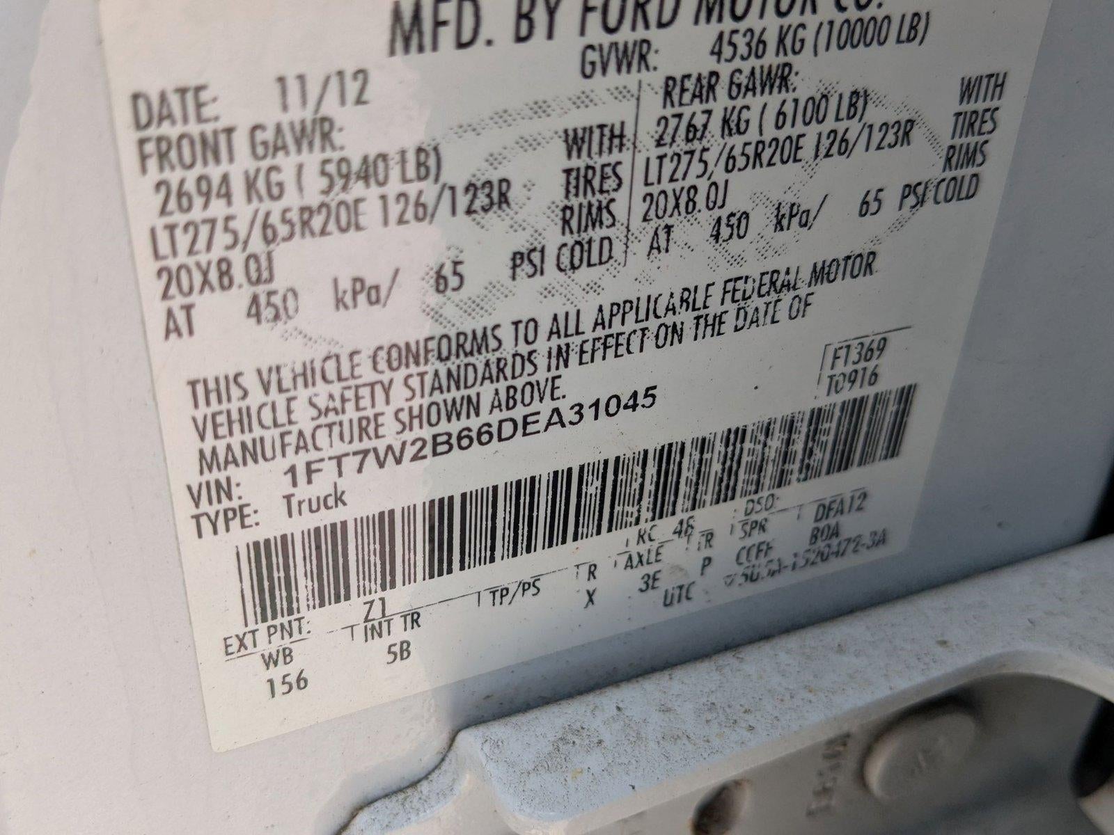 2013 Ford Super Duty F-250 SRW XL