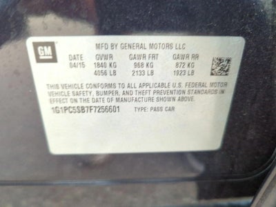 2015 Chevrolet Cruze LT