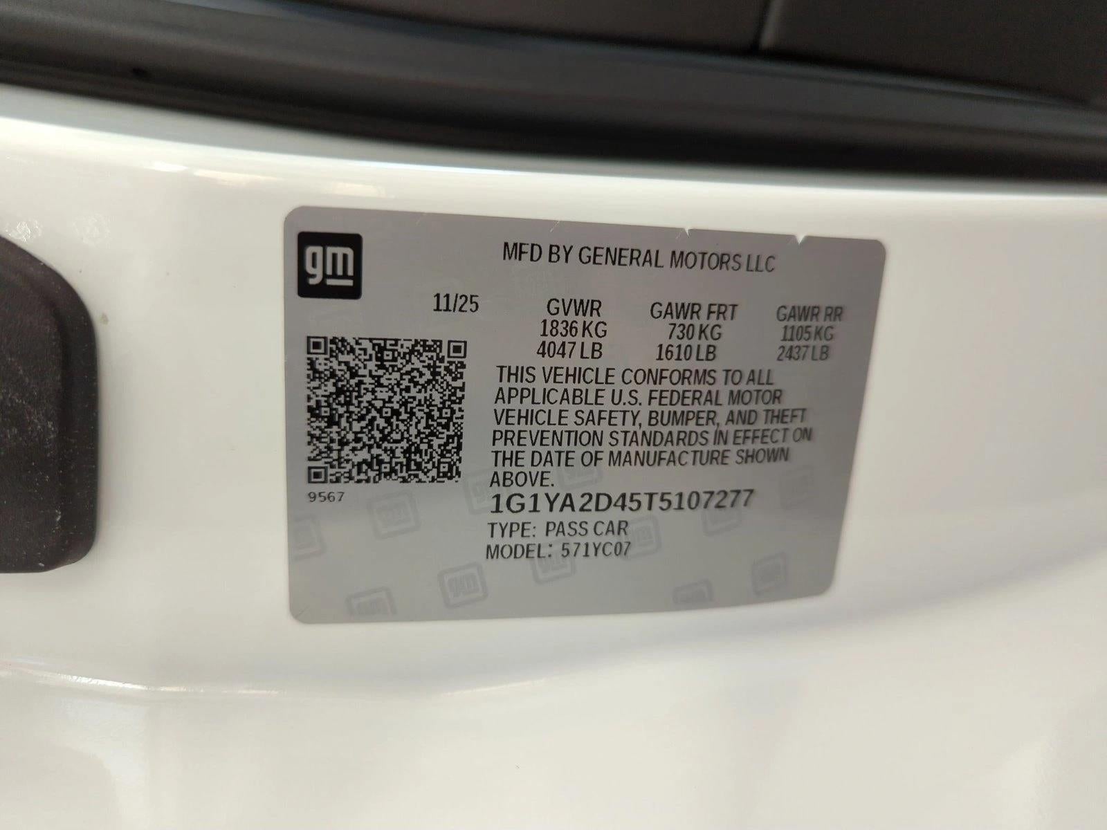 2026 Chevrolet Corvette Stingray 1LT