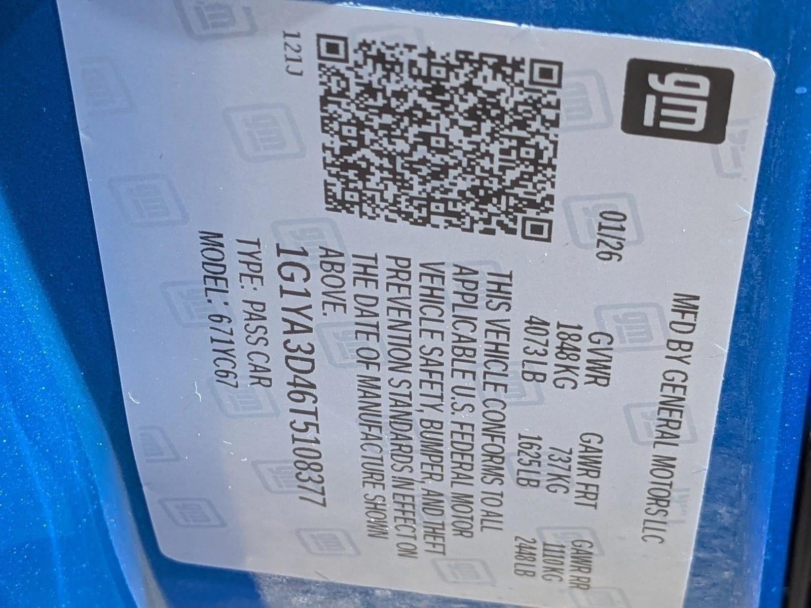 2026 Chevrolet Corvette Stingray 1LT