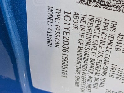 2026 Chevrolet Corvette Z06 2LZ