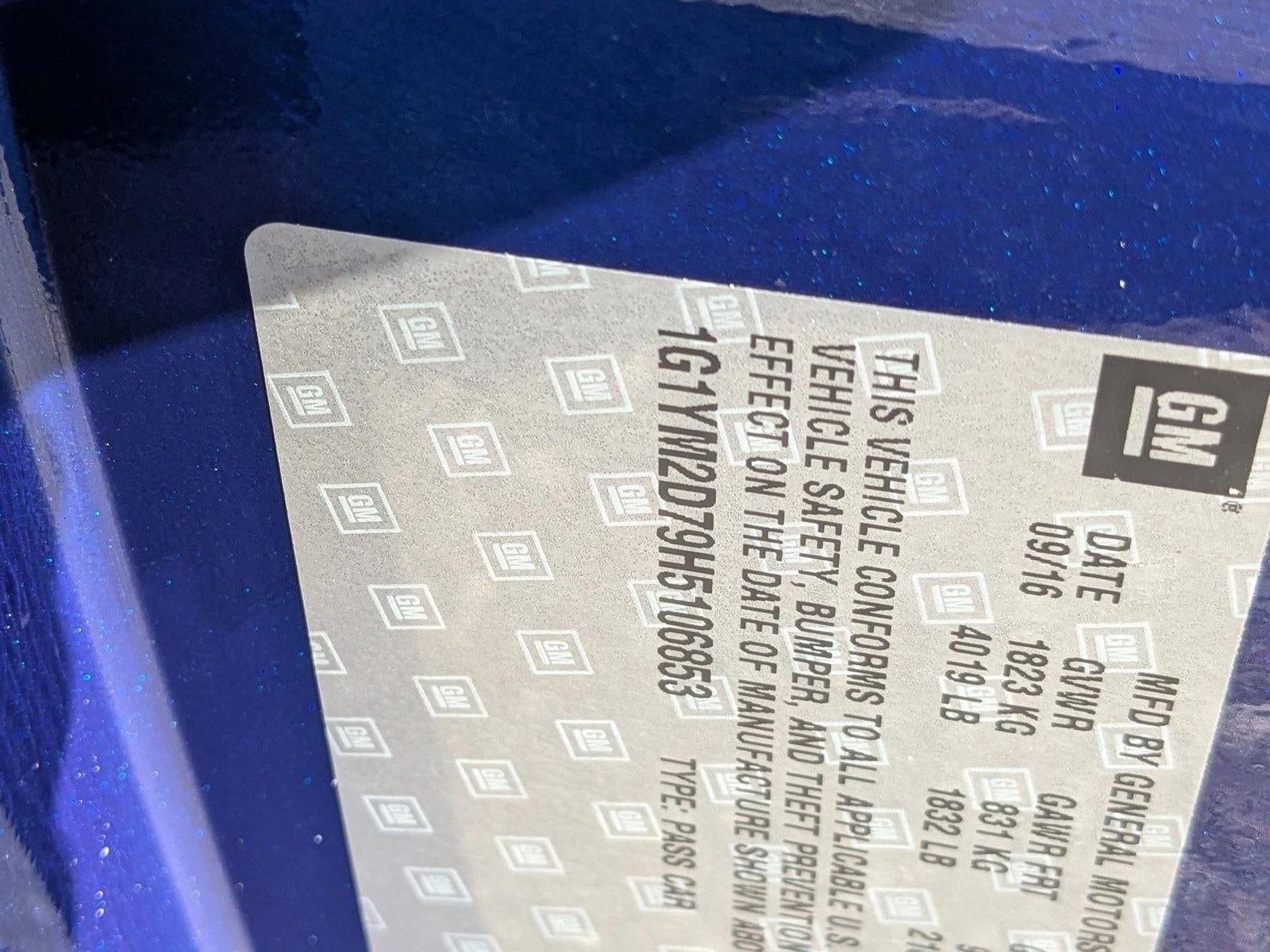 2017 Chevrolet Corvette Stingray Z51 3LT