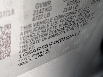 2019 Cadillac CTS Luxury RWD