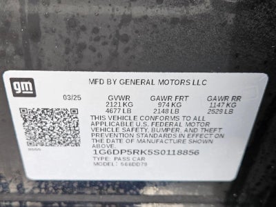 2025 Cadillac CT5 Sport