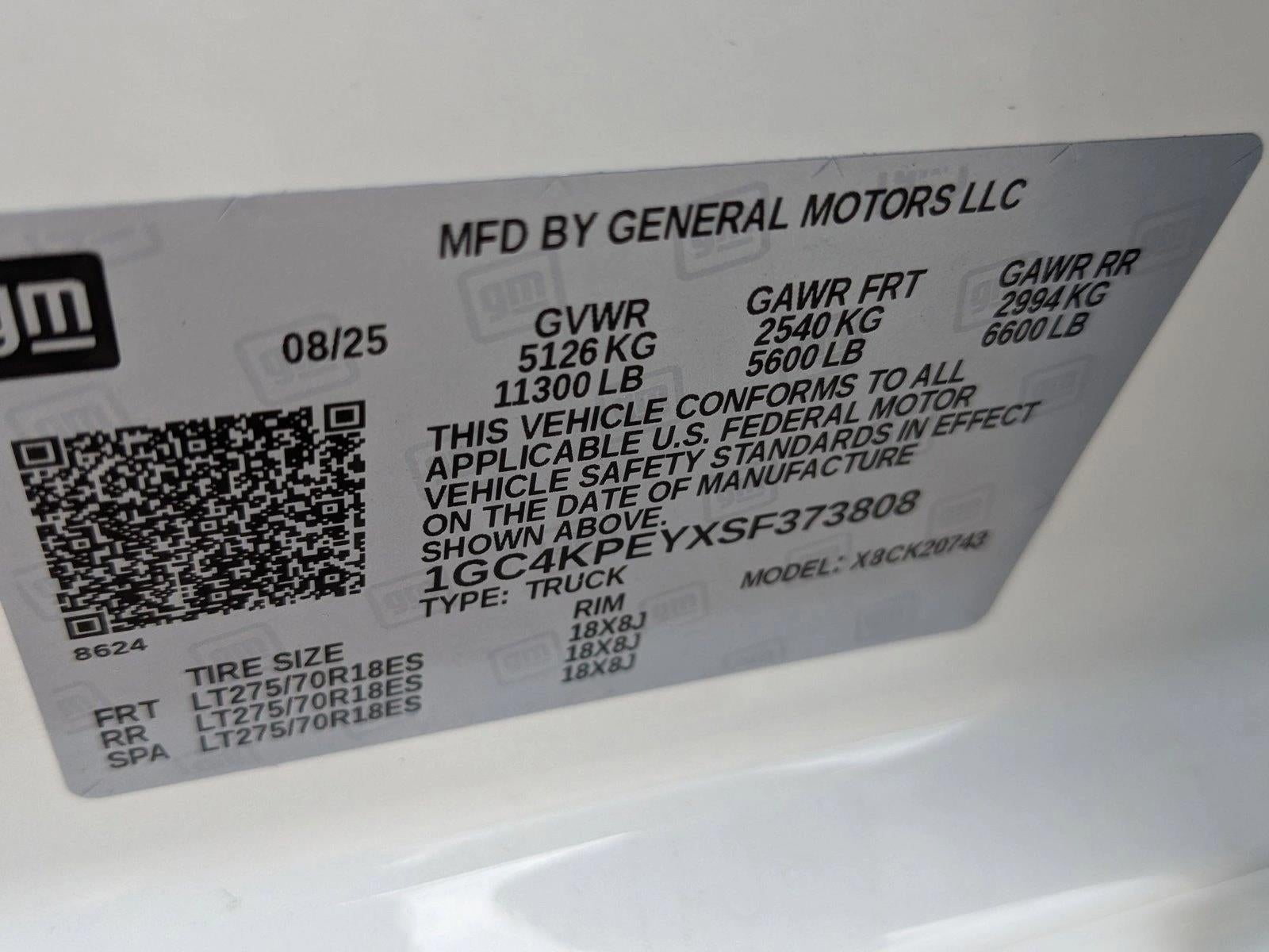 2025 Chevrolet Silverado 2500 HD LTZ