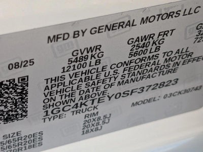 2025 Chevrolet Silverado 3500 HD LT