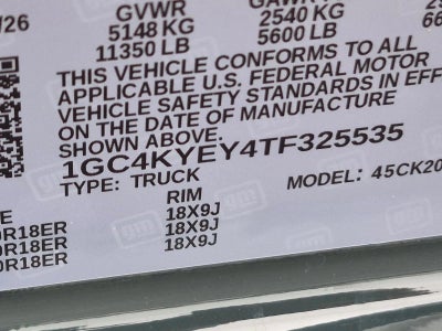 2026 Chevrolet Silverado 2500 HD ZR2
