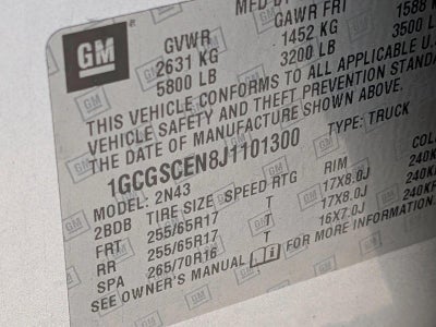 2018 Chevrolet Colorado 2WD LT