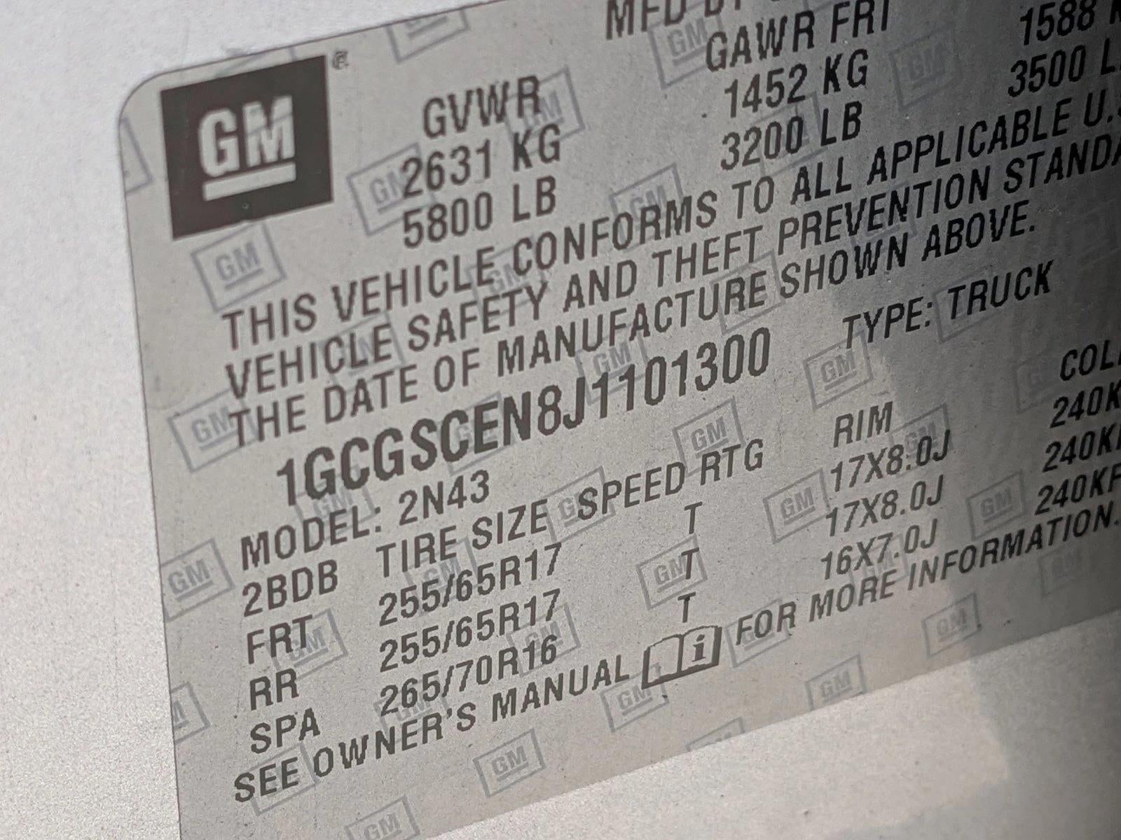 2018 Chevrolet Colorado 2WD LT