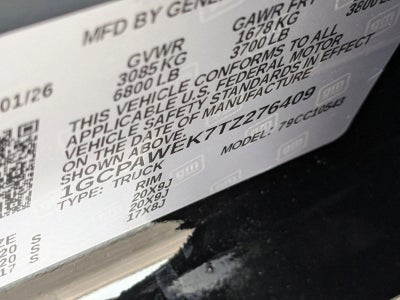 2026 Chevrolet Silverado 1500 RST