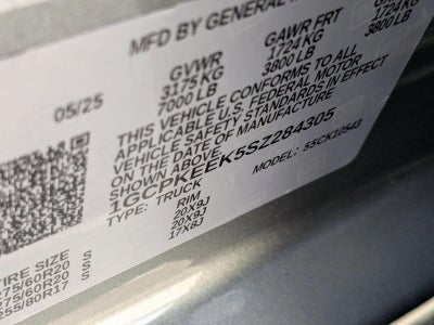 2025 Chevrolet Silverado 1500 RST