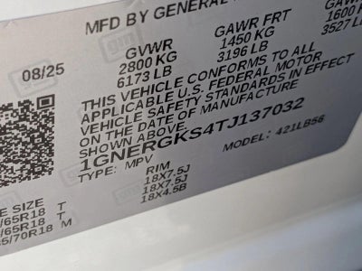 2026 Chevrolet Traverse LT