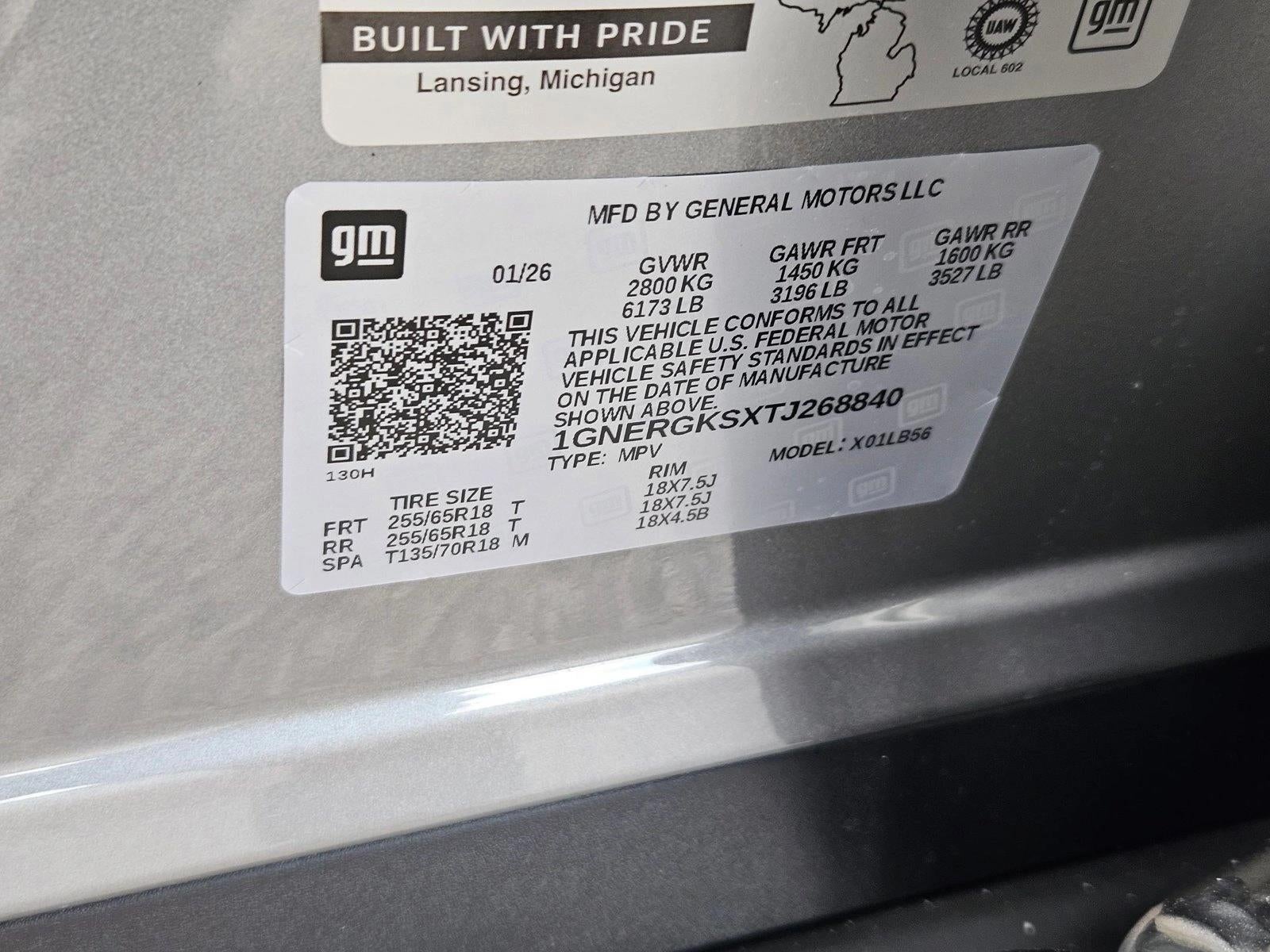 2026 Chevrolet Traverse LT