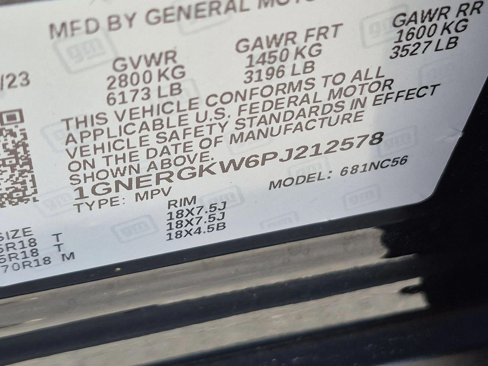 2023 Chevrolet Traverse LT Cloth