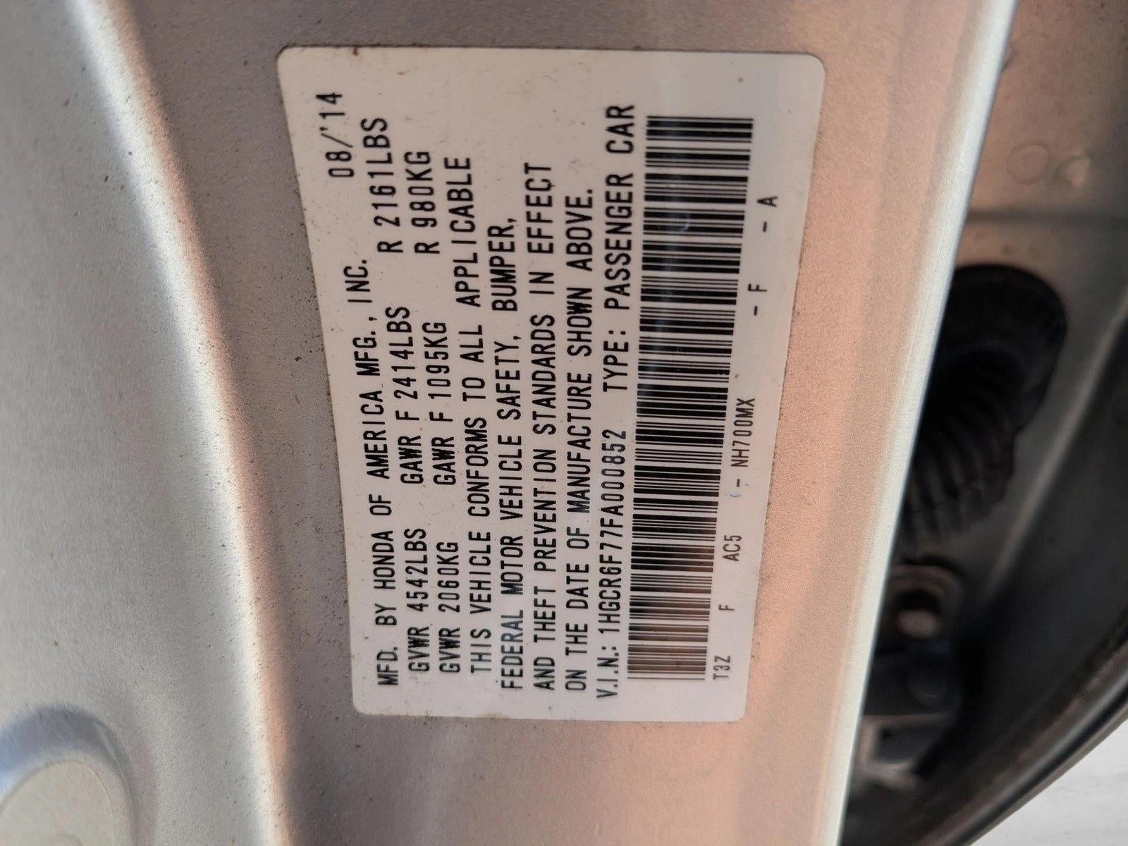 2015 Honda Accord Hybrid Touring