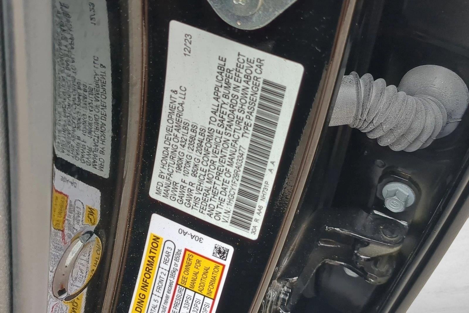 2024 Honda Accord Sedan LX