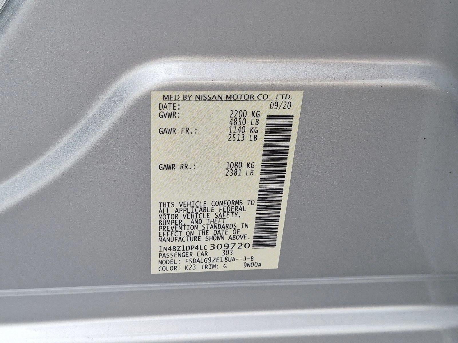 2020 Nissan LEAF SL PLUS 62 kWh