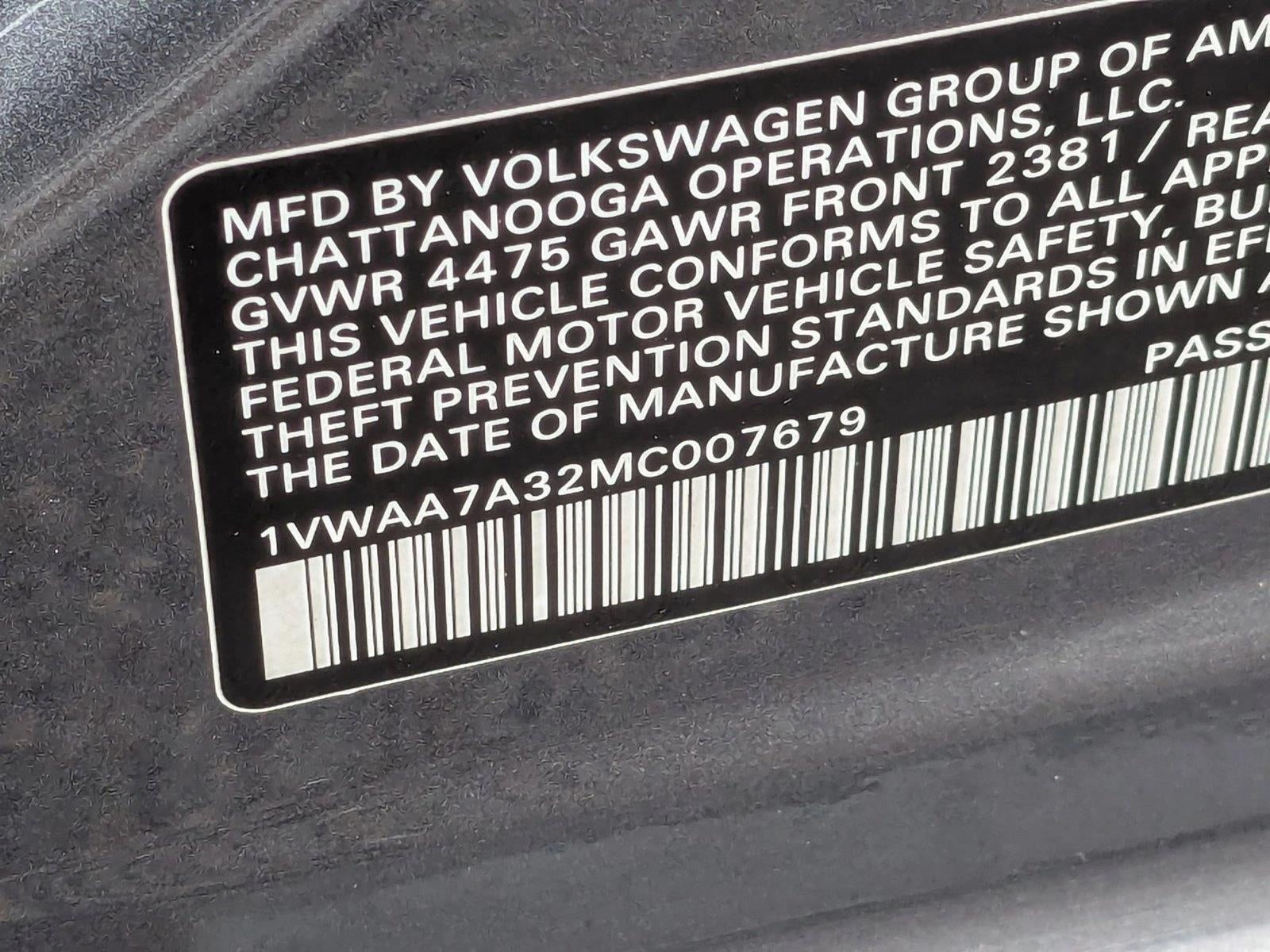 2021 Volkswagen Passat 2.0T S