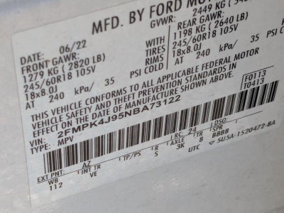 2022 Ford Edge SEL