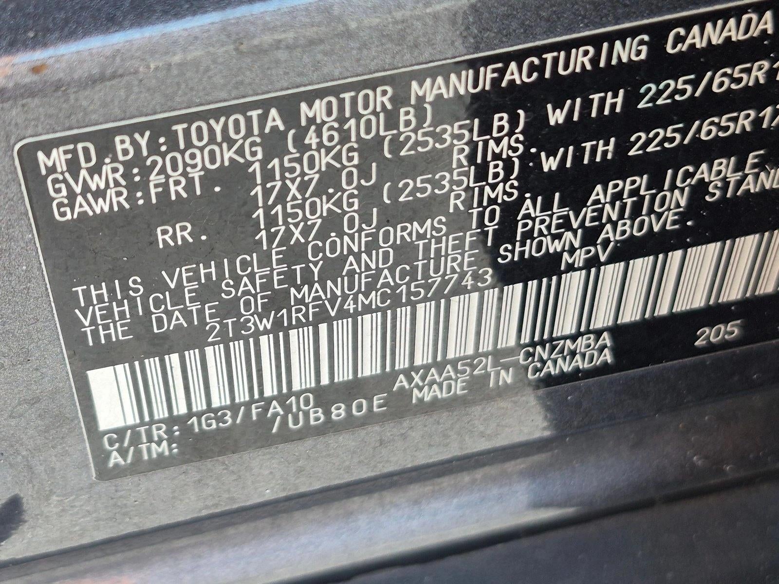 2021 Toyota RAV4 XLE
