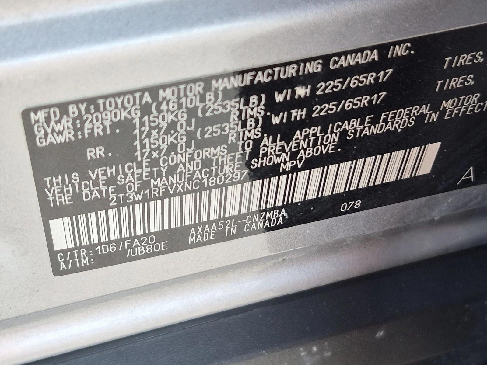 2022 Toyota RAV4 XLE