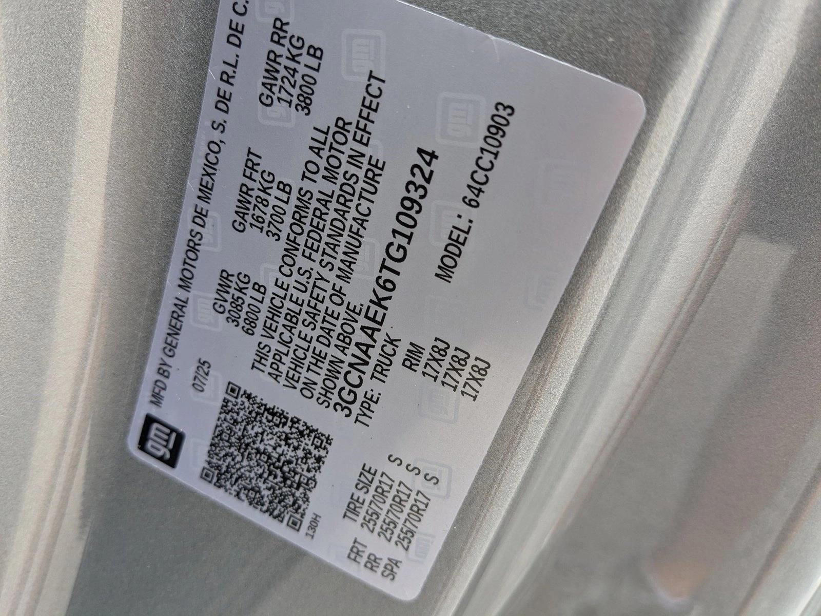 2026 Chevrolet Silverado 1500 WT