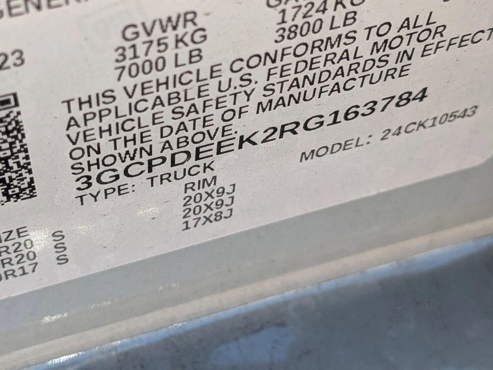 2024 Chevrolet Silverado 1500 RST