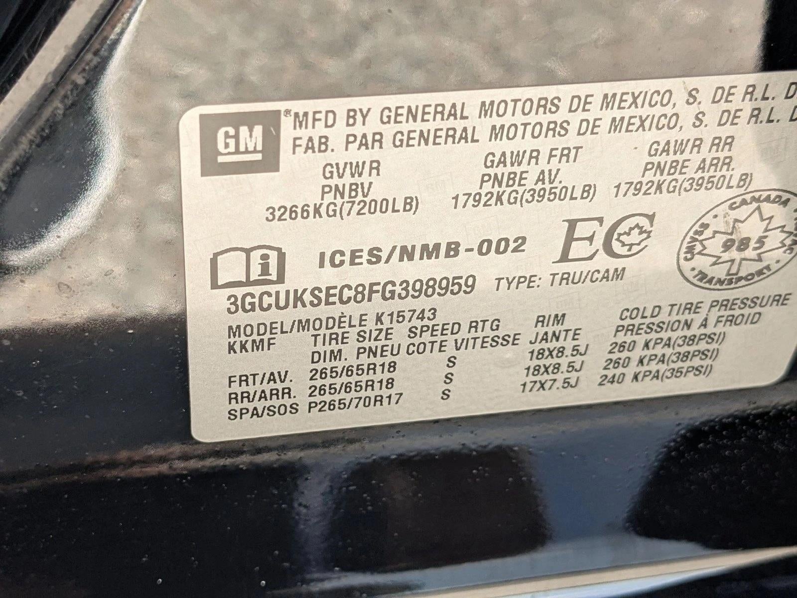 2015 Chevrolet Silverado 1500 LTZ