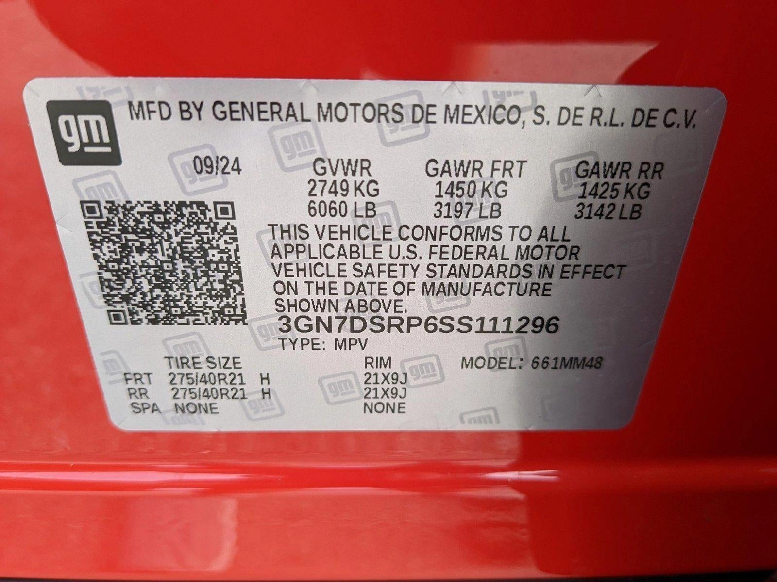 2025 Chevrolet Equinox EV RS